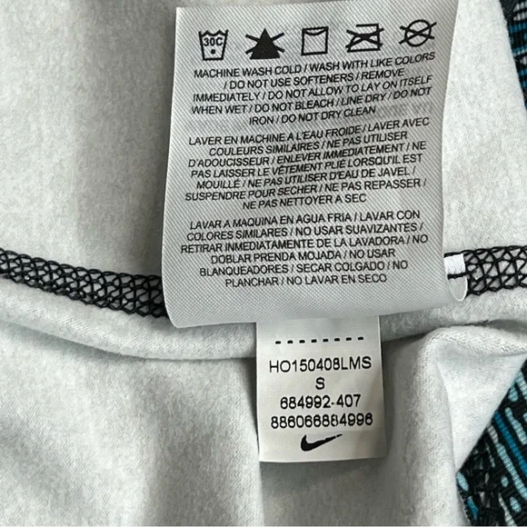 Nike Pro Warm Static Half Zipped Pullover Top - Picture 5 of 5